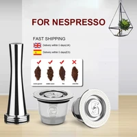 icafilassvip for nespresso reutilisable refillable capsule crema espresso reusable refillable coffee filter for nespresso
