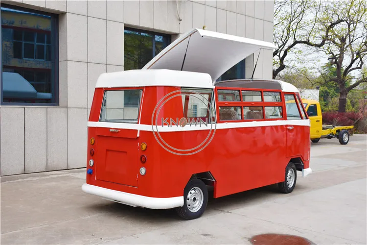 Новый дизайн Алюминий электрическая тележка для пищевых продуктов наружная