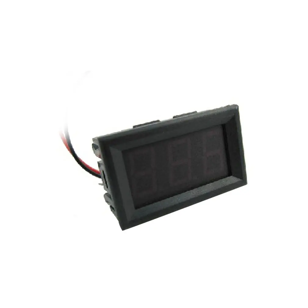 DC4.5V-30.0V 0.56in 2 провода светодиодный цифровой дисплей Вольтметр Электрический измеритель напряжения вольт тестер для авто батареи автомобиля мотоцикла