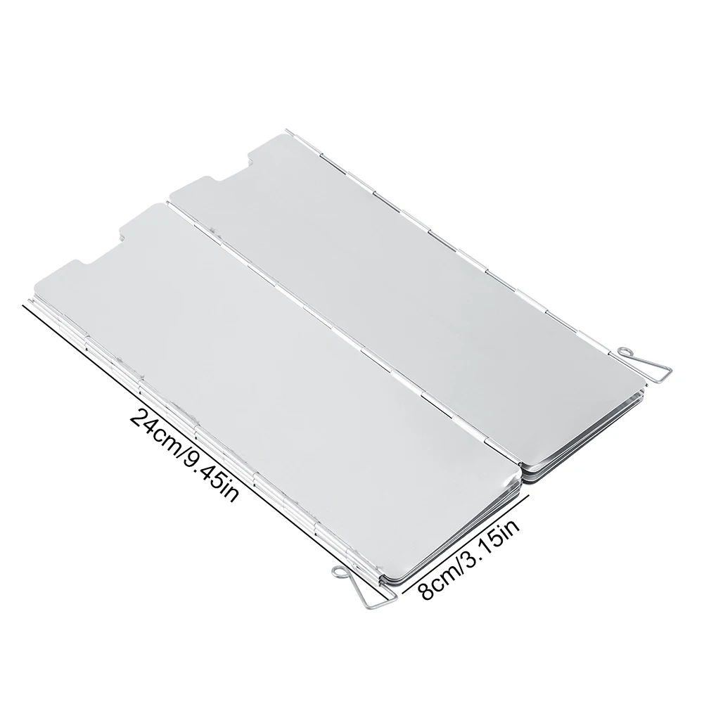 Складная горелка для барбекю на ветровом стекле из алюминиевого сплава 10