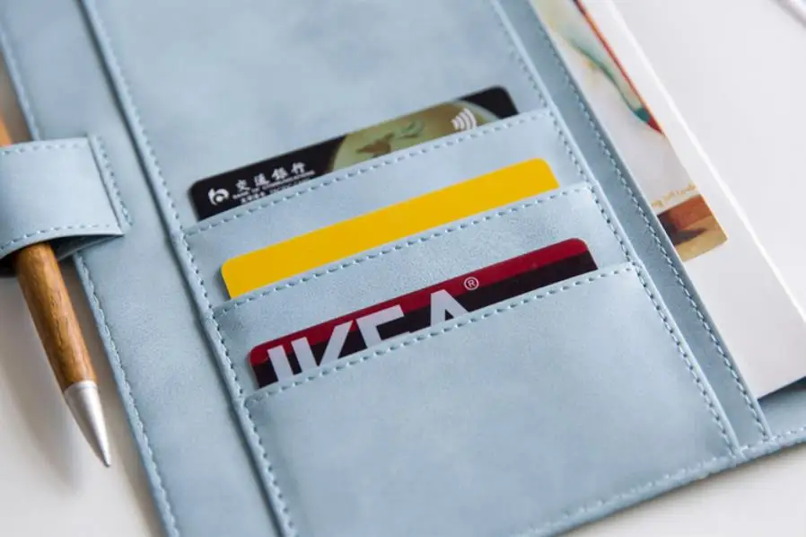 Блокнот А5/А6 в кожаную клетку еженедельный и ежемесячный планер Канцтовары D40 BRC