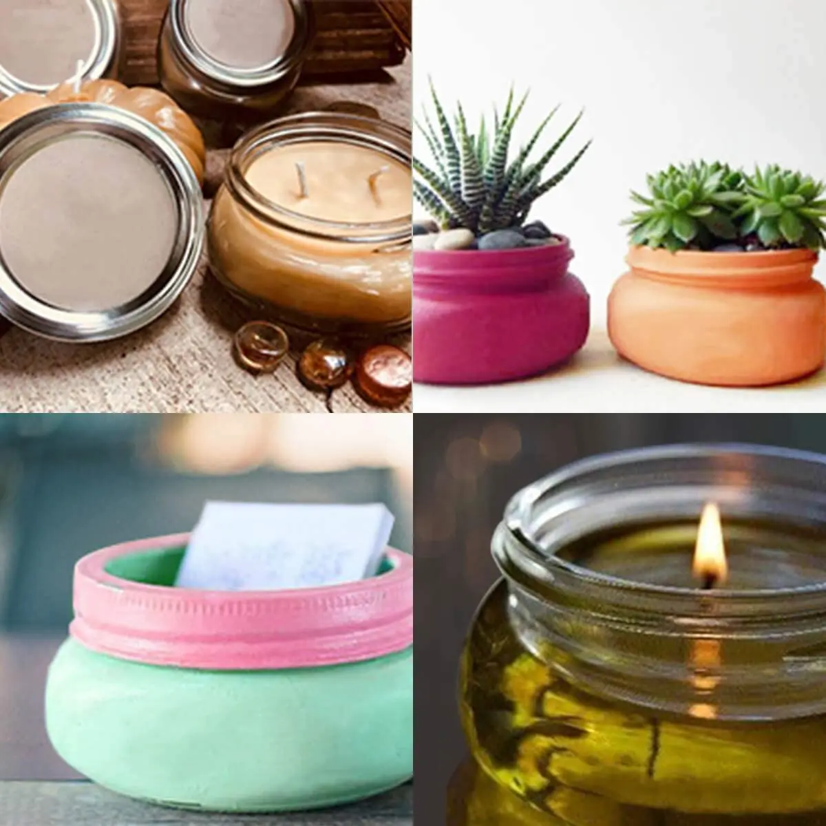 Банки Mason Mini Canning с обычными серебряными крышками для варенья меда свадебных