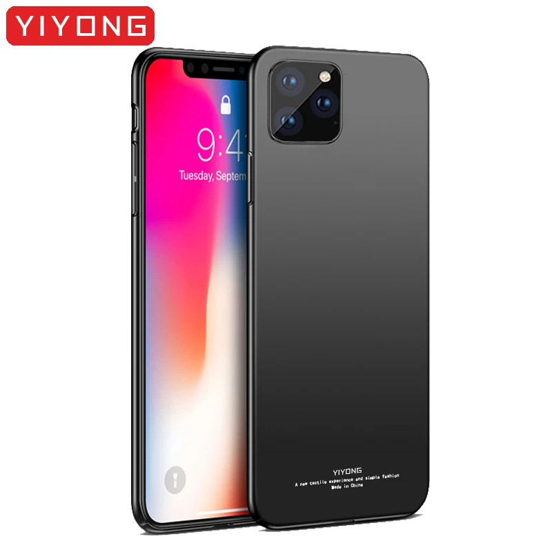 Чехол YIYONG для iPhone 11 Ультратонкий матовый чехол Apple Pro Max тонкий |