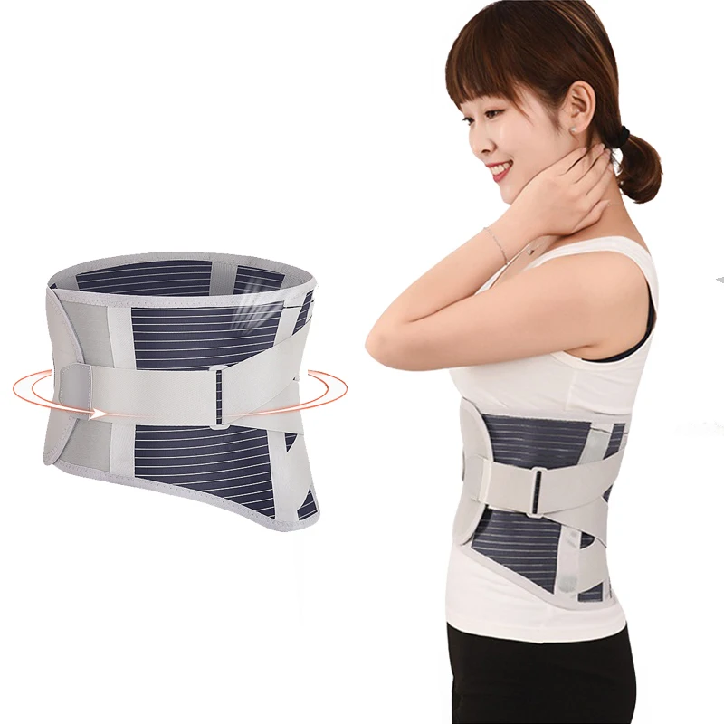 

Women Men's Orthopedic Corset Back Lumbar Brace Support Belt Elastic Waist Posture Corrector Low Back Belt Waist Support XXL