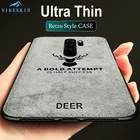 Тканевый силиконовый чехол с оленем для Xiaomi Redmi 9C NFC 9AT 8A 7A 6 5 Plus, бампер для Redmi Note 10T Pro 9S 8T 7 6 9 Pro, мягкий чехол