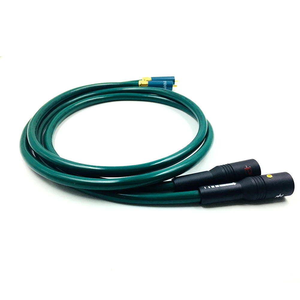 Hi end HIFI пара FA 220 OCC RCA к XLR мужскому кабелю усилитель звука CD DVD плеер