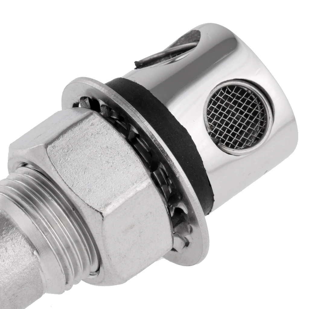 

Boat Gas Tank Durable Stainless Steel Fuel Breather Vent 15mm 3/5''