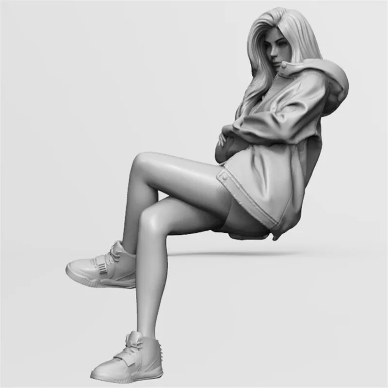 Фигурка из смолы масштаб 1/24 набор моделей для девочек в экшен TRIXIE Сборная модель