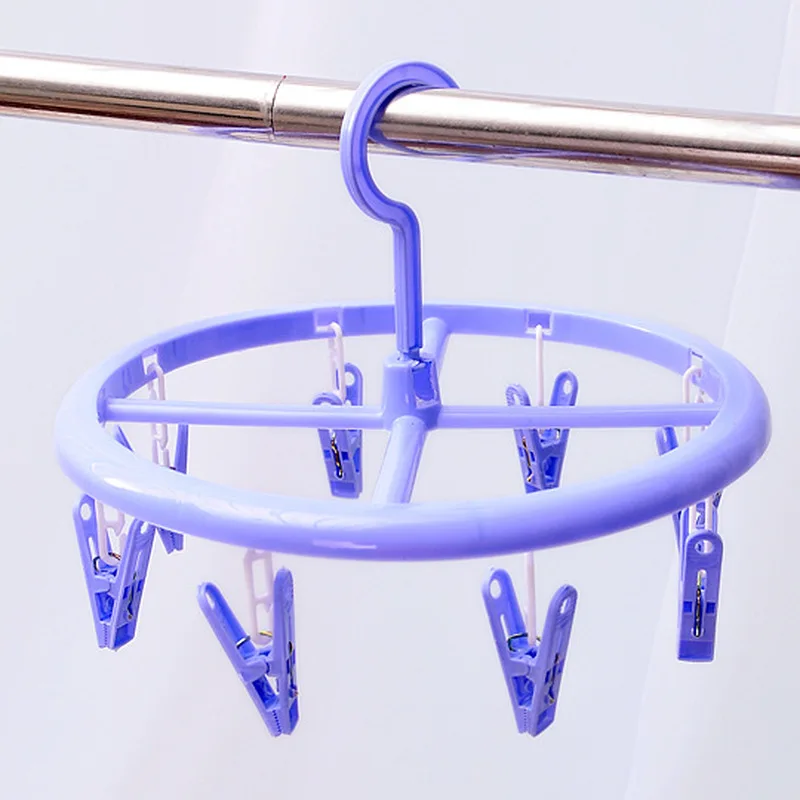 Складная сушилка для белья 1 шт. зажим носков многофункциональная пластиковая
