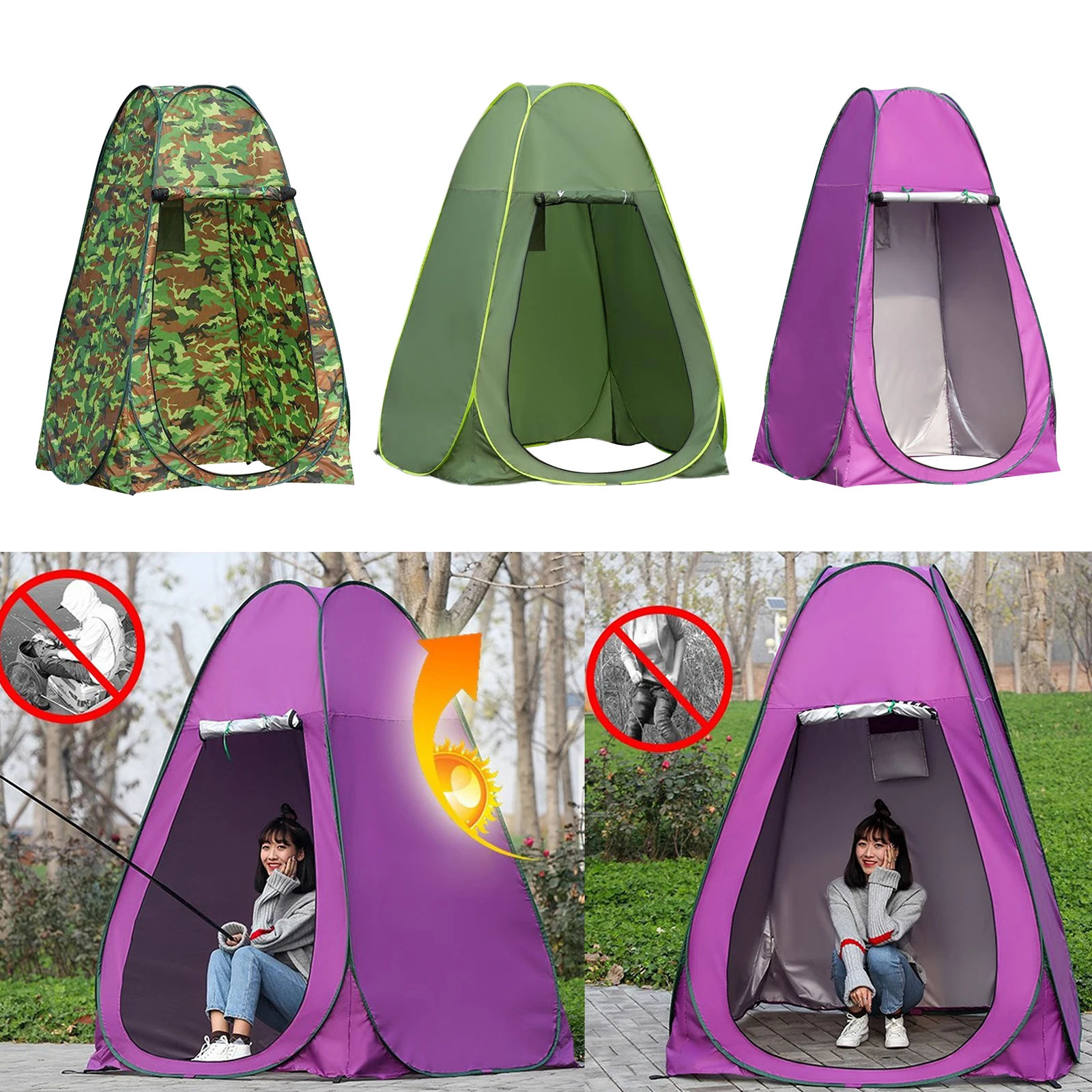 Палатка для кемпинга на открытом воздухе портативная палатка душа туалета