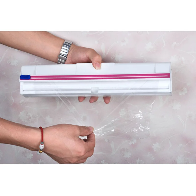 Пищевой диспенсер пластик пищевая пленка резак для пленки кухонные