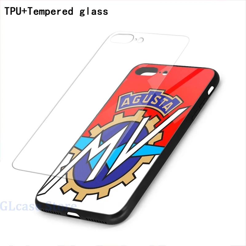 Чехол для телефона MV AGUSTA iPhone 12 Pro 11 X XR XS Max 8 7 6 6s Plus 5s мягкая стеклянная задняя