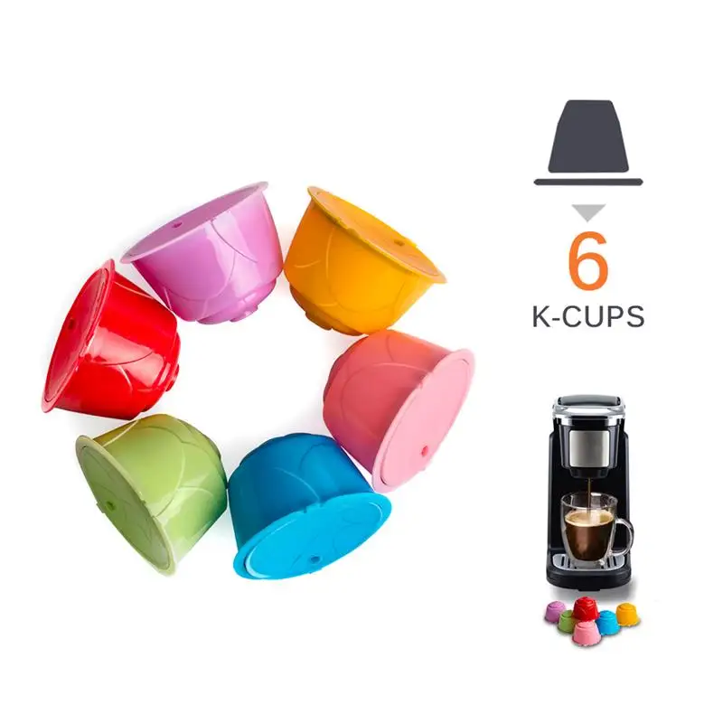 Многоразовый кофейный фильтр многоразового использования 3 шт./6 шт. многоразовые