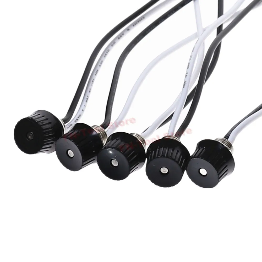 5 шт. поворотные однополюсные переключатели вкл./выкл. С двумя проводами 4 &quot18AWG А