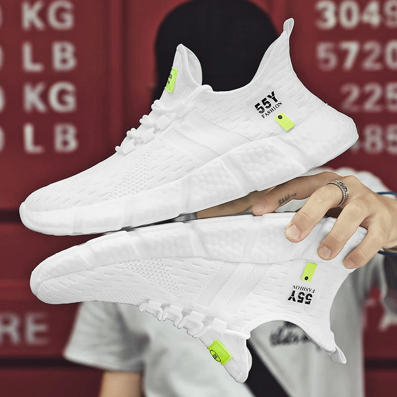 Мужские кроссовки светильник спортивная обувь для улицы удобная мужская бега