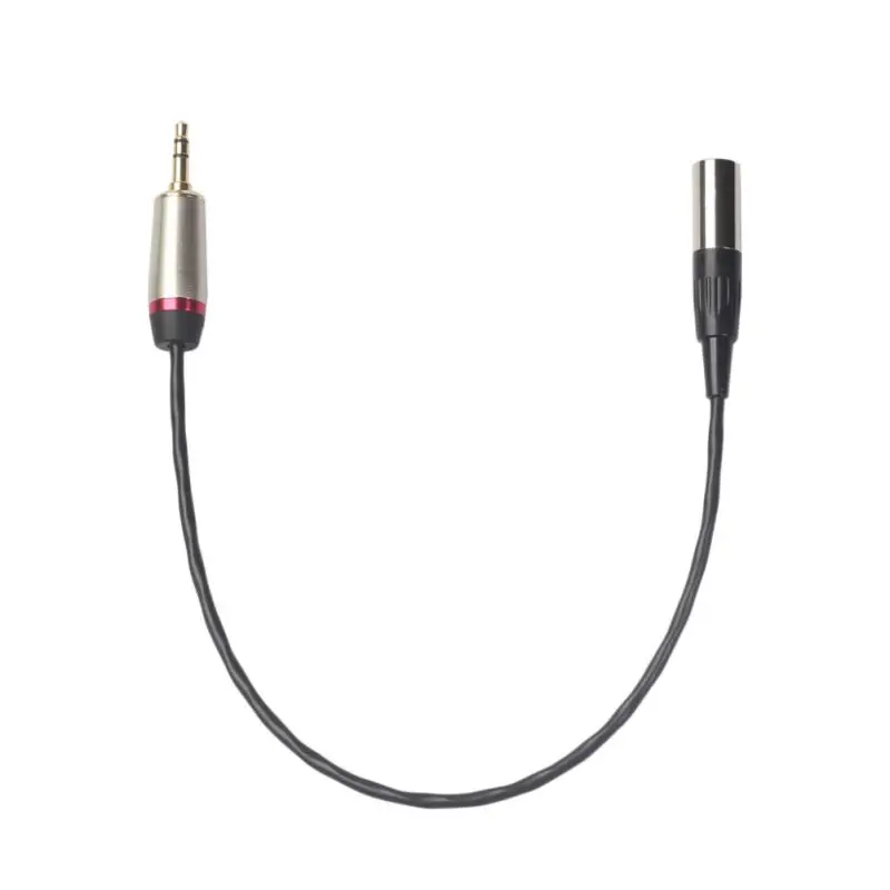Аудио-видео кабель 3 5 мм штекер к Мини XLR 3-контактный шнур для SLR камеры |