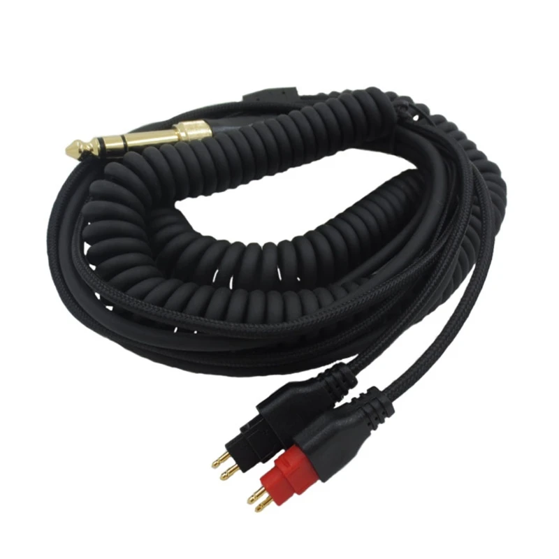 

Бескислородный медный кабель, совместимый с senn heiser Hd650 Hd600 Hd6, подключение проводов для наушников, замена проводов