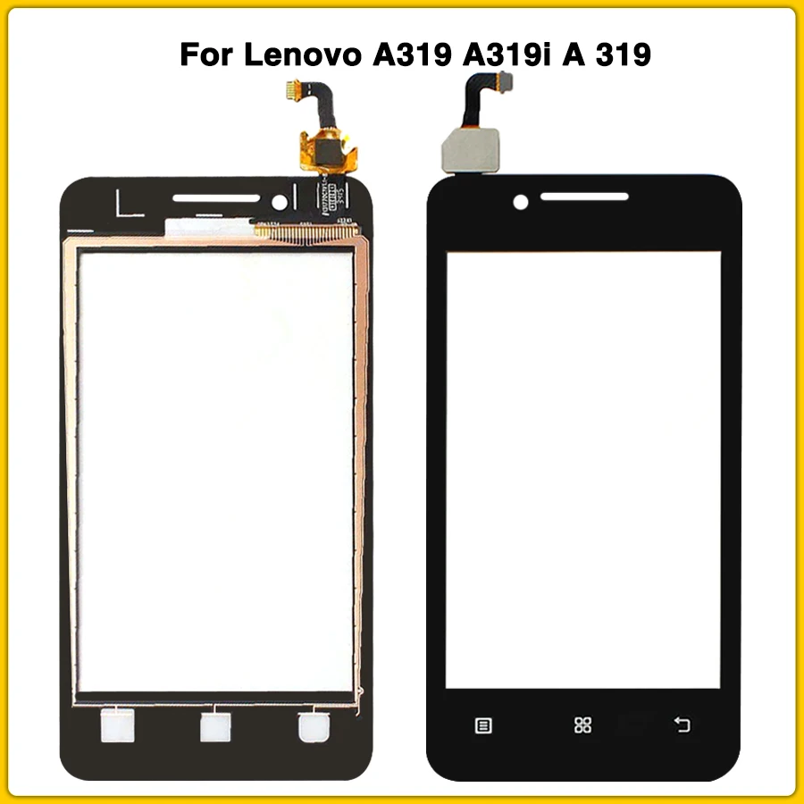 Новый сенсорный экран для lenovo A319 A319i A 319 Сенсорная панель дигитайзер Датчик