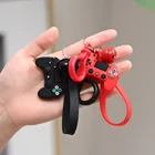 Мужской простой брелок для видеоигр, парный джойстик, машинный брелок для бойфренда, брелок для ключей, подарок, оптовая продажа