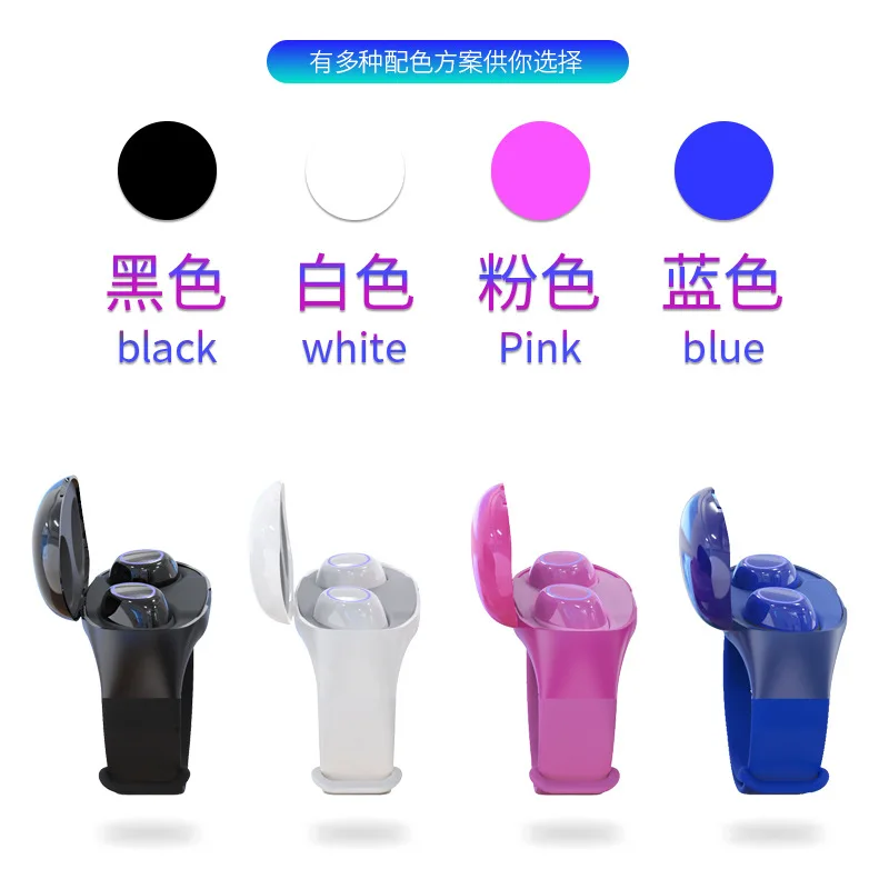 Беспроводная Bluetooth-гарнитура TWS 5 0 наручные наушники Bluetooth-наушники | Электроника