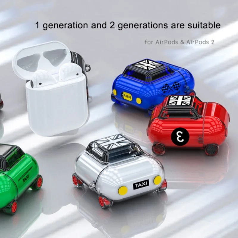 Защитный чехол для AirPods 1/2 женский портативный защитный из тпу наушников |