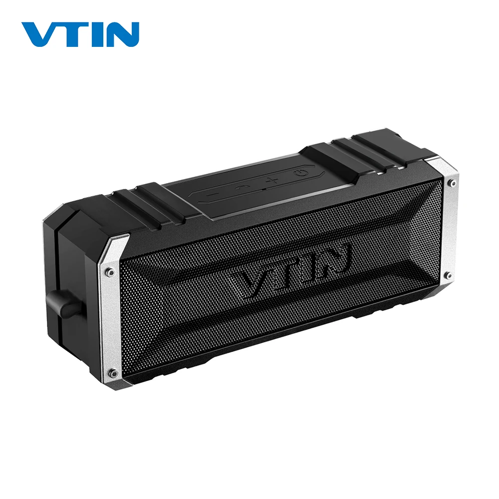 VTIN Punker Портативный беспроводной Bluetooth динамик 20 Вт Выход двойной 10 Вт драйверы Открытый водонепроницаемый динамик с микрофоном для смартфонов