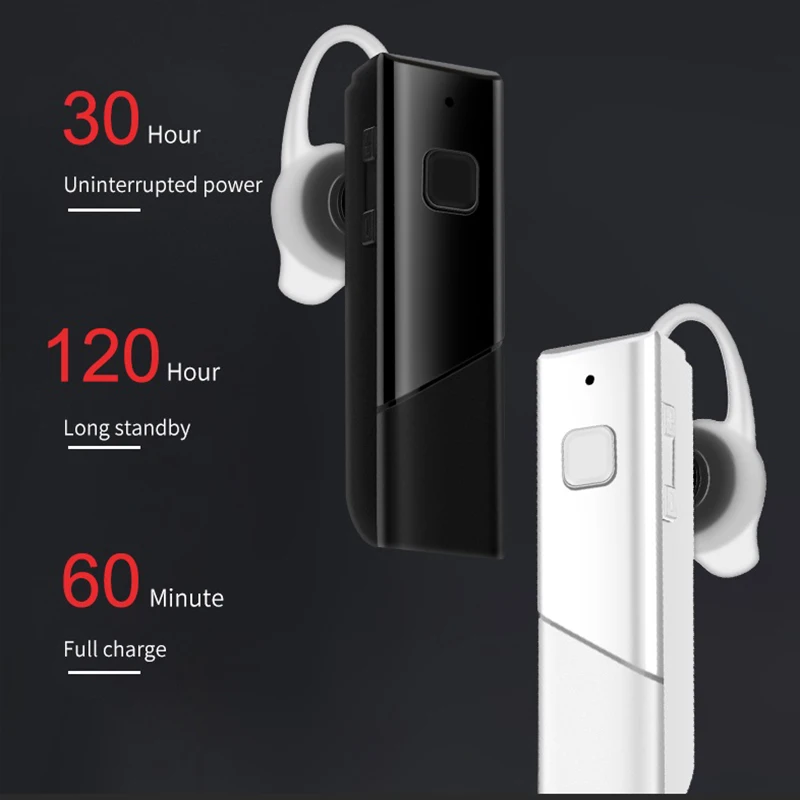 Умный переводчик голоса в реальном времени беспроводная гарнитура Bluetooth 5 0