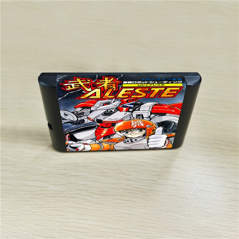 Картридж для игр MD Aleste - 16 бит консоли MegaDrive Genesis | Электроника