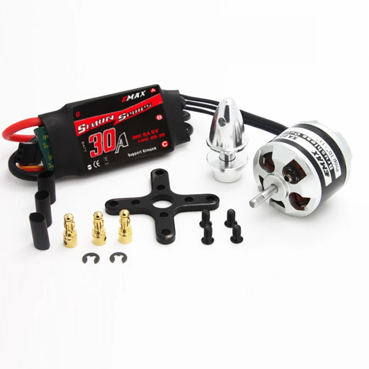

XA2212 820/980/1400KV Motor Simonk30A ESC Brushless Set For RC Drone Airplane
