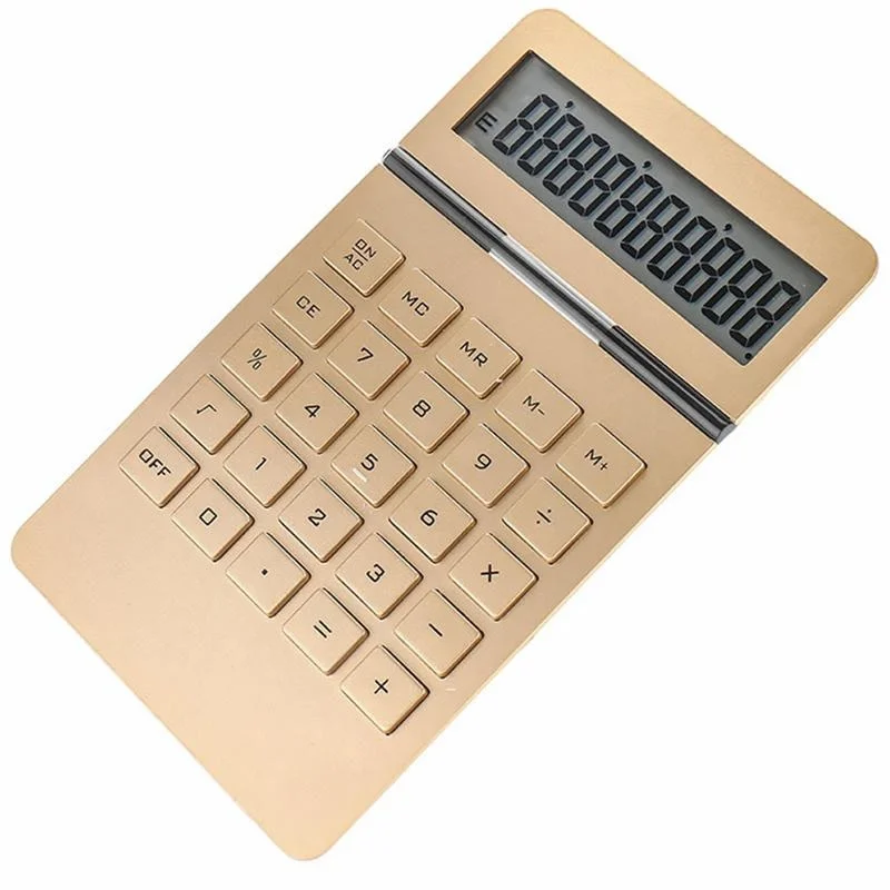

1pc Useful Electronic Calculator Office Stationery Calculation Aids