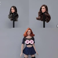 16 scale sexy female italian super star head sculpt sexy actress headplay monica bellucci with longshort curly hair model