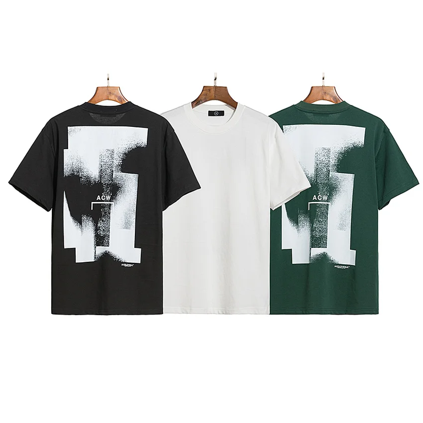 

Женская/мужская футболка с чернильным принтом, летняя футболка с коротким рукавом