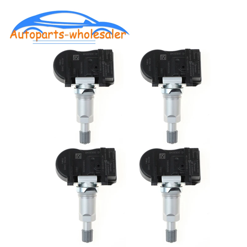 4 шт./лот Car40700 3AN1B 407003AN1B для 2013 2017 N ISSAN LEAF CUBE JUKE SENTRA TPMS датчик давления в шинах