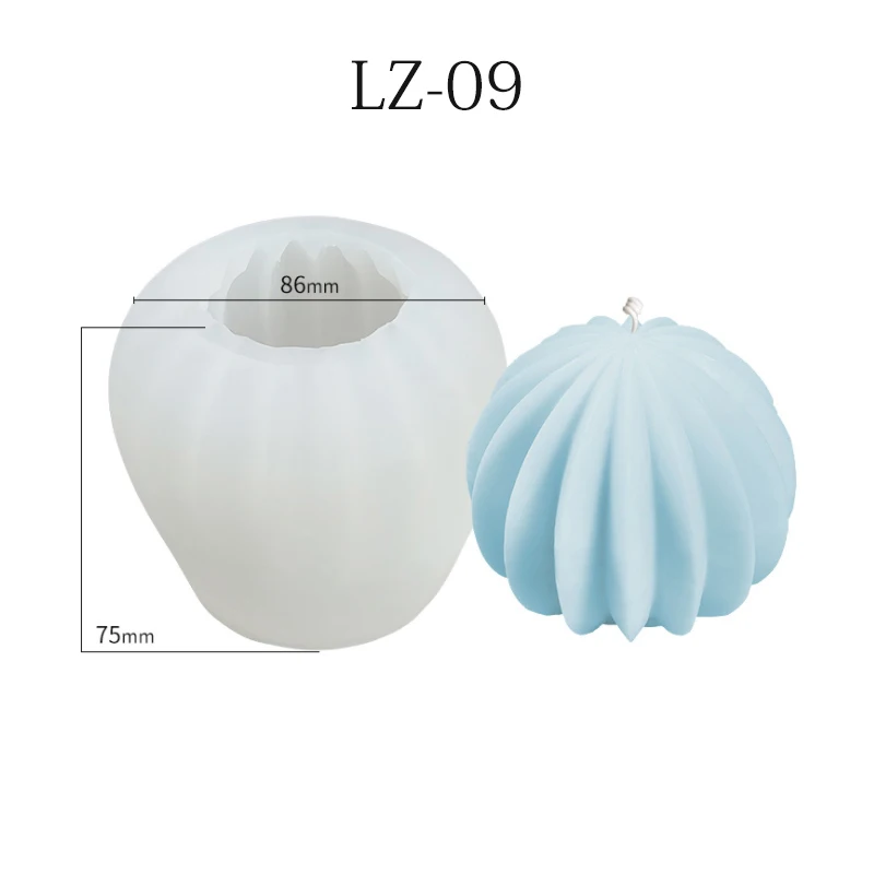 

Rhombus Sphere Silicone Mold DIY Scented Candle Mold Candle Making Kit Handmade Soap Ice Cube Craft Gifts