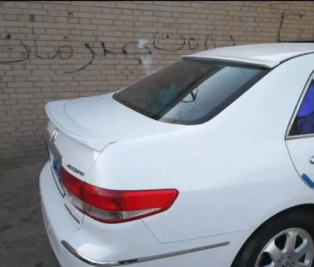 Спойлер для Honda Accord 2003 2007 высококачественный спойлер из АБС пластика заднего