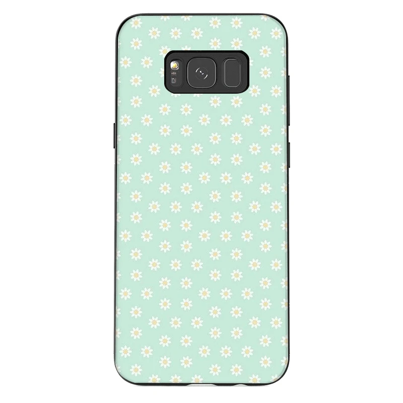 Чехол для телефона samsung J6 A70 A60 A50 A40 A20 A30 A10 A7 A6 A5 A3 A8 A9 крышка красивый цветок |