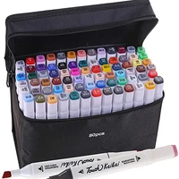 sketch pen set marker pen 36 color liner pen student stationery double head art marker pen with zipper storage bag pens