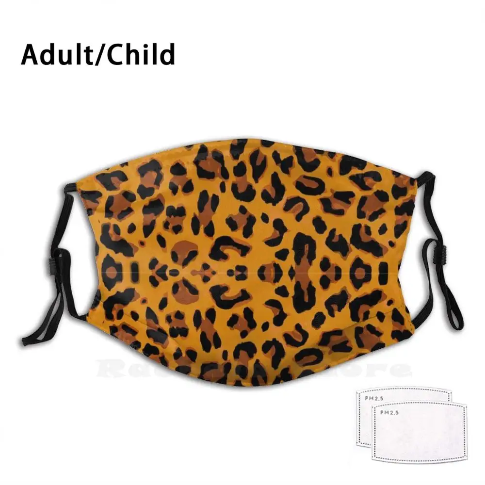 Тигровый цвет очень красивый дизайн для детей и взрослых/маска лица/чехол