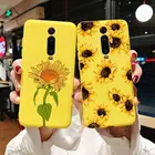 Силиконовый чехол для Xiaomi Mi 9 T, Fundas 6,39 дюймов, красивая задняя крышка с рисунком подсолнуха для Xiaomi Mi 9 T Pro Mi9T, чехлы для телефонов, бампер