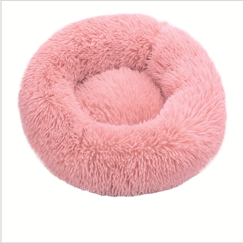 Saim собака кошка зимний теплый спальный круглый коврик Мягкая моющаяся подушка