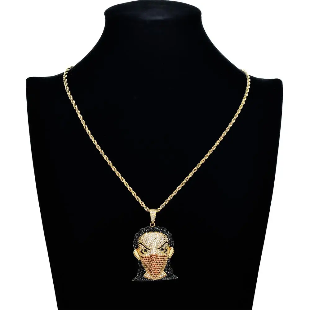 Модное ожерелье с подвеской в стиле хип-хоп для мужчин и женщин | Украшения