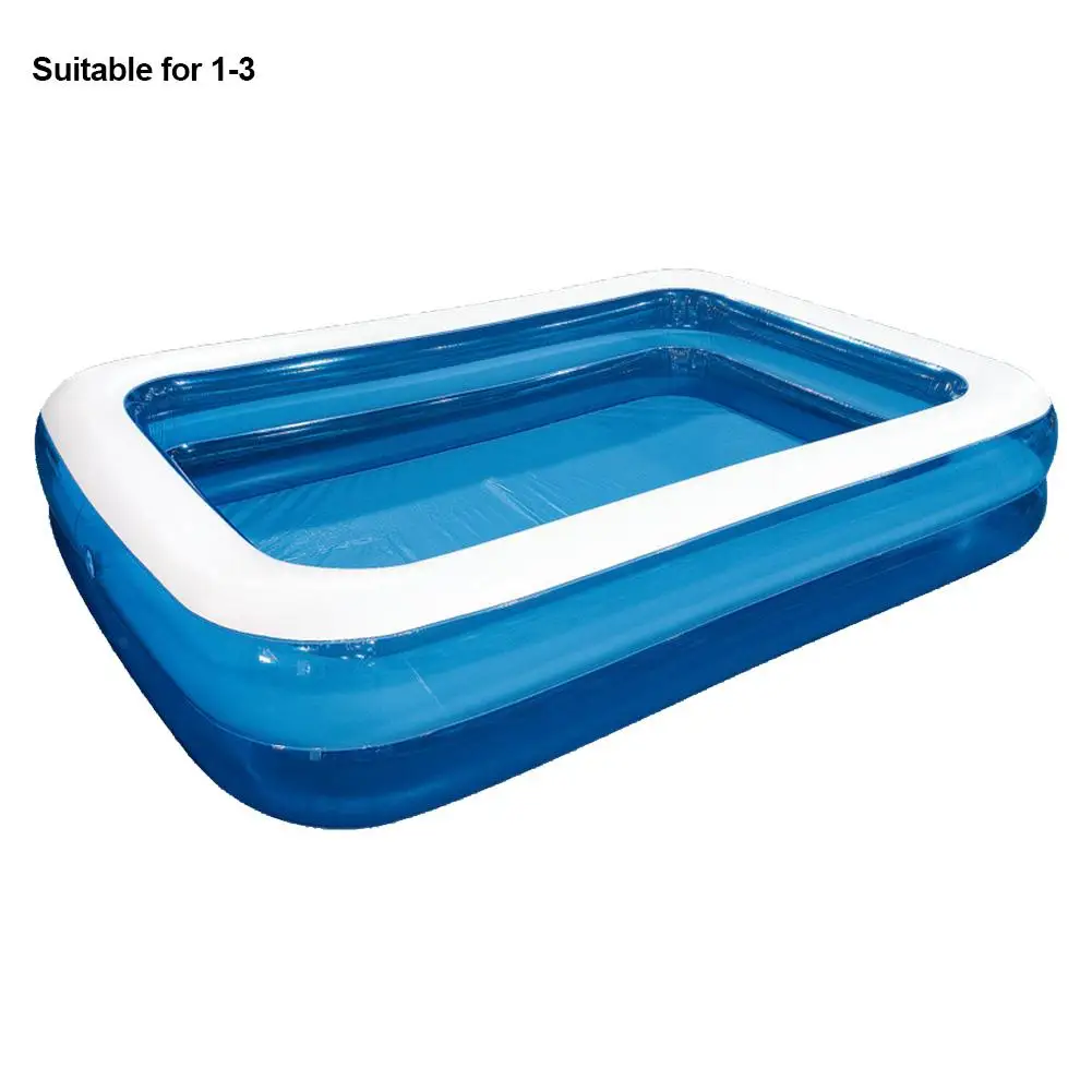

110/128/155/181/200/262/305cm Inflatable Swimming Pool Adults Kids Pool Bathing Tub Outdoor Indoor Inflatable Swimming Pool