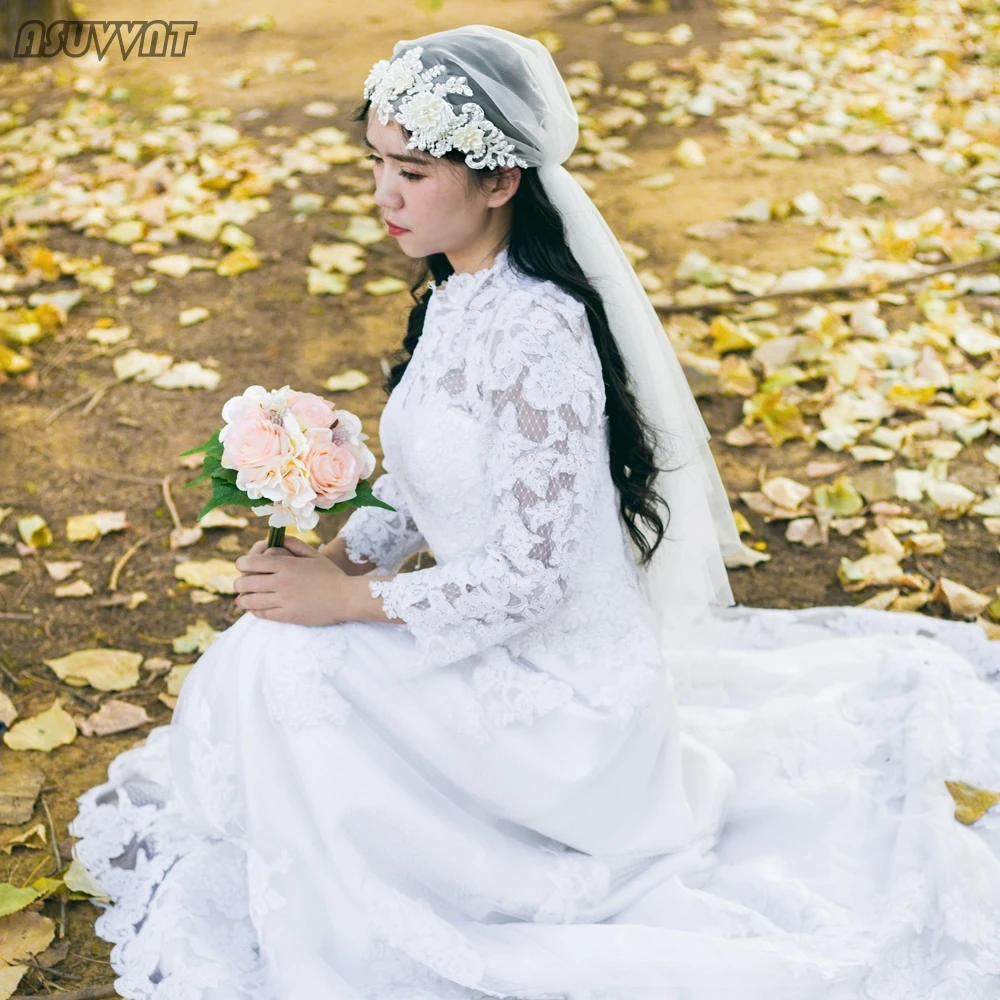 Модная Цветочная свадебная фата кружевная сетчатая Фата шаль стильная женская