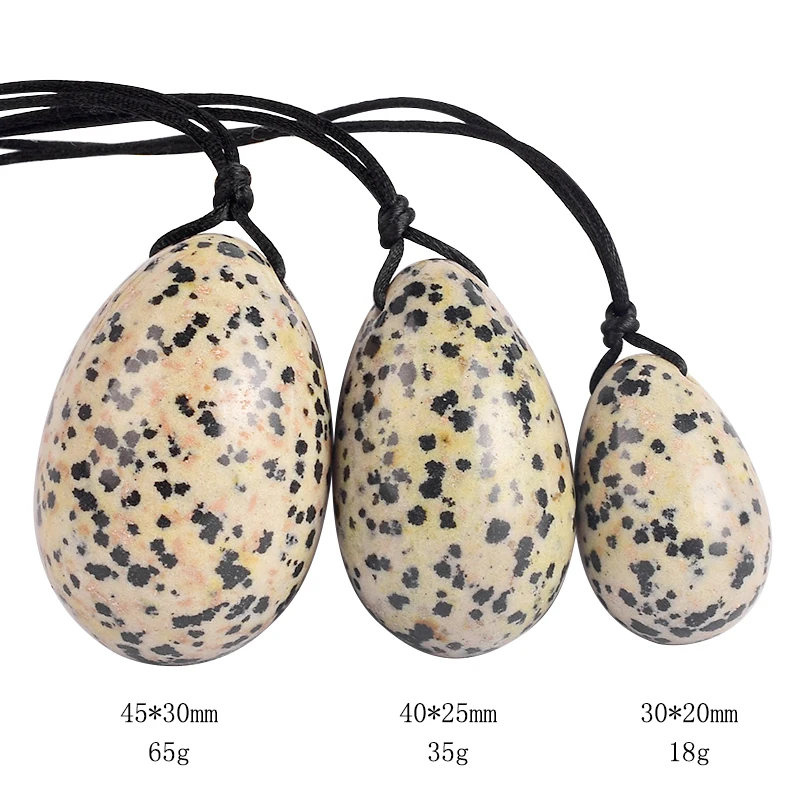 3pcs Natural Sodalite Yoni Egg Kegel Exercise Pelvic Floor Muscles Vaginal Massage Stone | Красота и здоровье