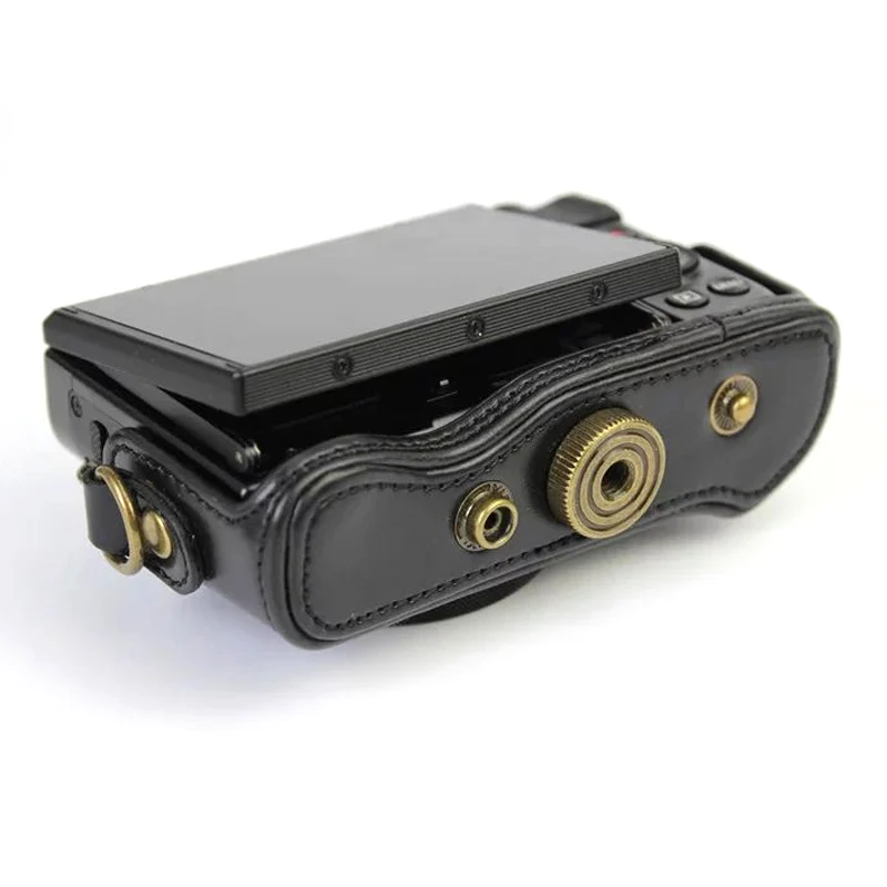 Жесткий чехол из искусственной кожи в стиле ретро для Canon Powershot G7X mark 2 G7XII G7X2 G7X3 G7XIII