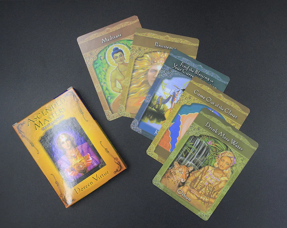 

Ascended Masters Oracle Tarot Cards Family Board Games Divination for Adults and Children Witchcraft Supplies Table Playing Card
