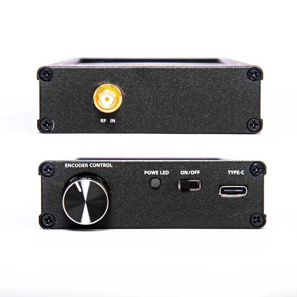 

GS100 35MHz-4400MHz TFT LCD Display Screen Handheld Spectrum Analyzer Aluminum Housing Multifunction Utility Tool