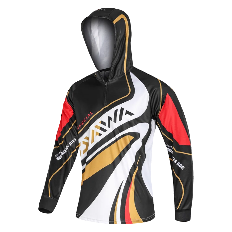 

DAIWA Fishing Shirt Tops Breathable Fishing Jersey long-sleeve hoodies Hiking Cycling clothes Jacket sun protection clothing