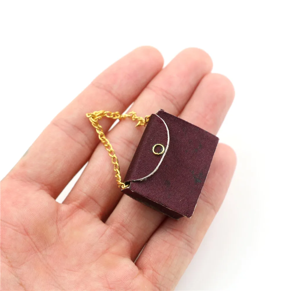 Масштаб 1:12 Миниатюрный Кукольный домик женская модная сумка модель игрушки для