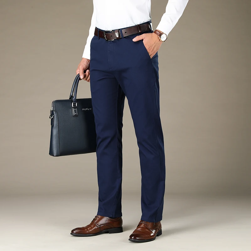 Новый бренд плюс размер 44 46 повседневные брюки карман значок эластичные